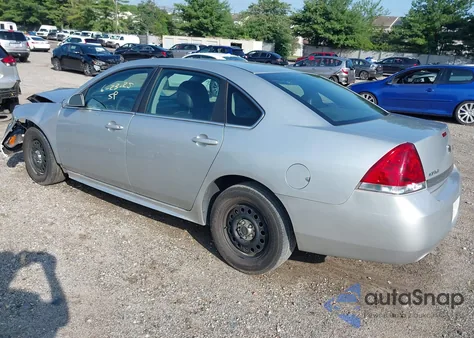 2011 Chevrolet Impala Police z USA, uszkodzony, nr VIN 2G1WD5EM5B1306098